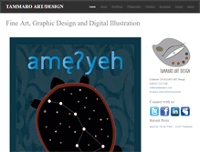 Tablet Screenshot of catherinetammaro.com